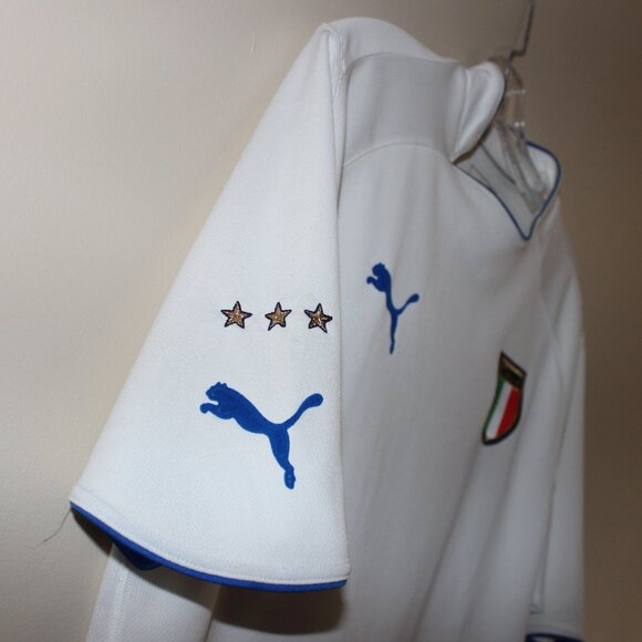 rare mint vintage Puma ITALY ITALIA 2003-04 away football shirt soccer jersey - Picture 7 of 13